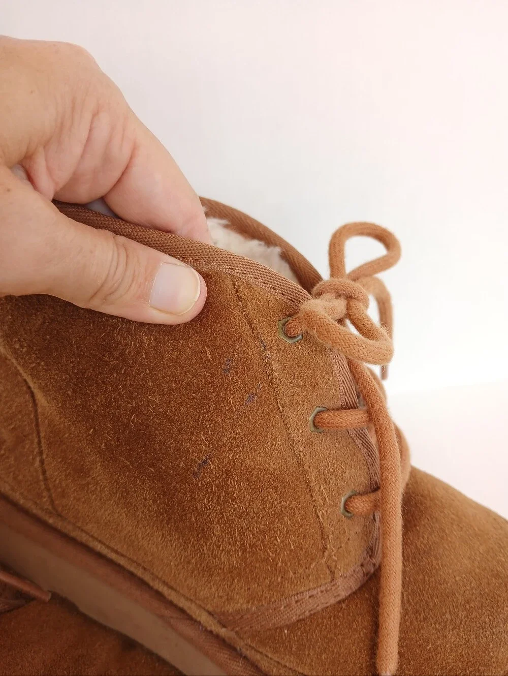 Ugg Neumel Leather Chukka Lace Up Boots